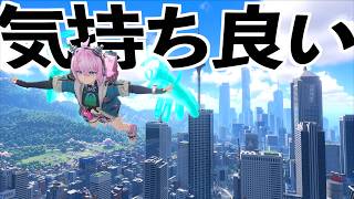 タワーの屋上から一度も足をつけることなく帰宅出来るのかチャレンジ【NTE】