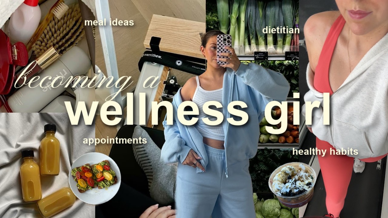 WELLNESS VLOG: *locking in* grocery shopping, workouts, dietitian, healthy meals, skincare & more!