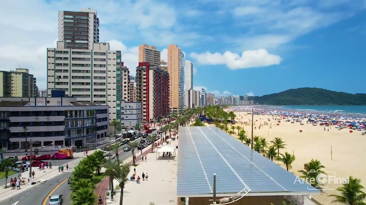 Passeio pela Avenida Presidente Castelo Branco - Praia Grande 31/12/2022