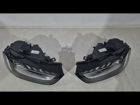 Передние Фары FullLed (2012-2015, Галоген на LED, 2 шт) Video 1