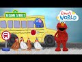 Sesame Street Elmo Rides The Bus Elmo S World