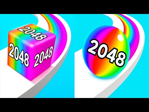 Jelly Run 2048 VS Ball Run 2048 - Android iOS Gameplay Ep 5