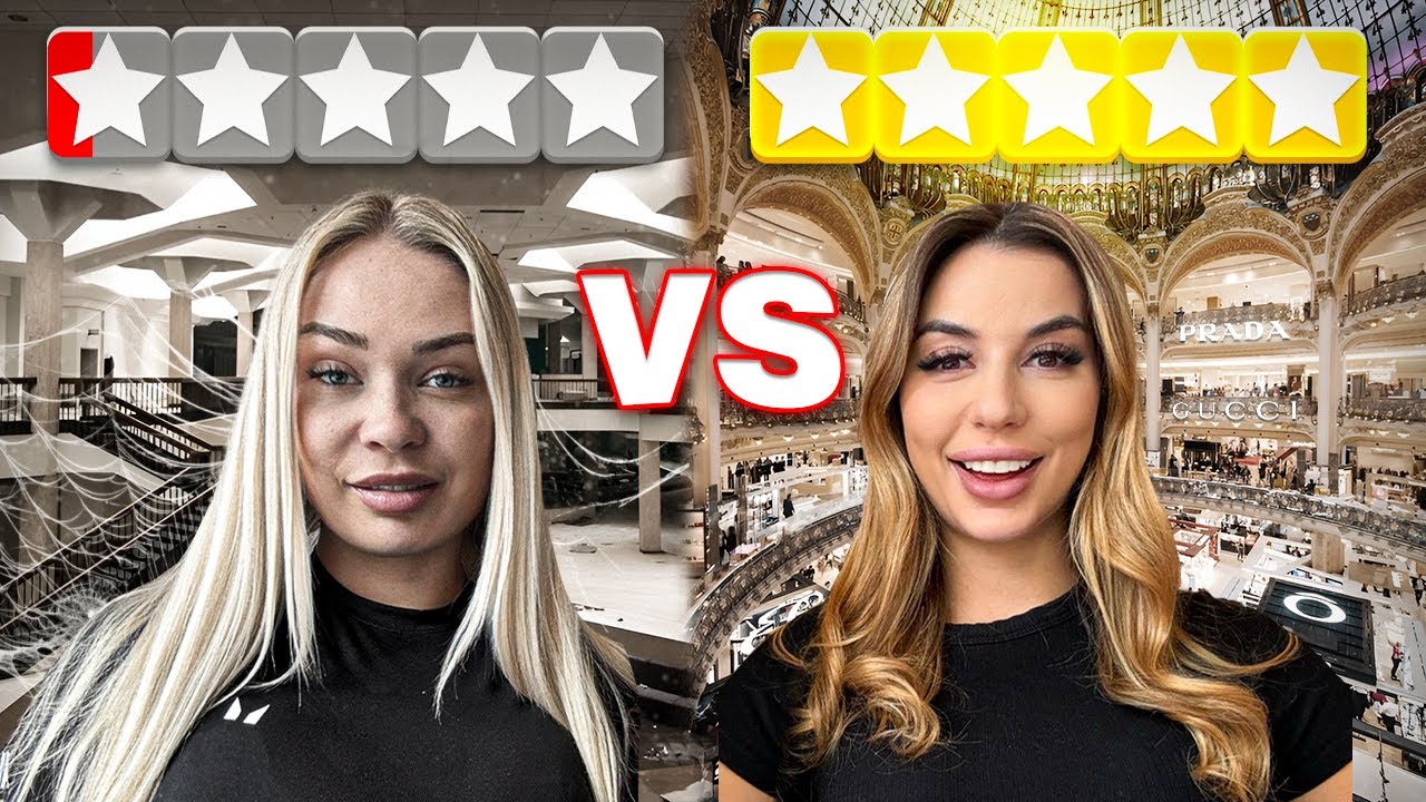 1 VS 5 TÄHDEN KAUPPAKESKUS *vaarallisin kauppakeskus* 😳🆘