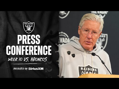 Pete Carroll and Geno Smith Postgame Presser - 11.6.25 | Week 10