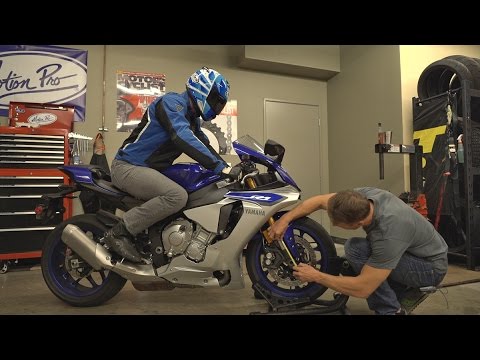 How To Check Motorcycle Suspension Sag | MC Garage