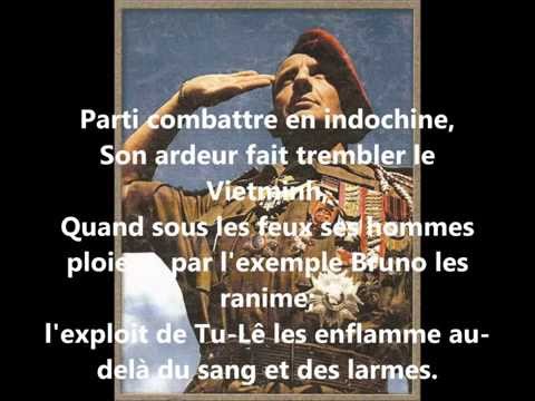 chant de promotion du Général Bigeard (avec paroles) 🇫🇷