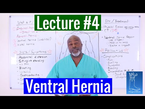 Lecture #4. What is a ventral hernia and why do we get them?