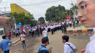 មហារព្រឹត្តិការណ៍ WORLD WALKING DAY ( ដើរដើម្បីសន្តិភាព ) || Mut Veasna Official