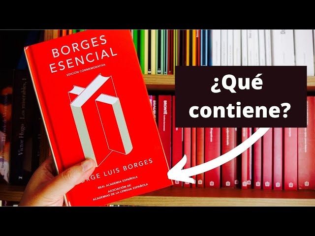Vídeo relacionado con Estuche Jorge Luis Borges esencial (contiene: Poesía completa | Cuentos completos | Inquisiciones) (Contemporánea | Narrativa)