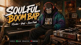 Soulful 90s Boom Bap Mix | Rhodes Piano, Vinyl Scratches & Jazz-Funk Grooves