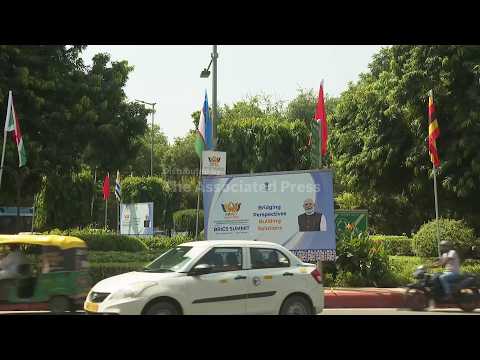 AP Archive reports on India's preparations for the 2026 BRICS summit