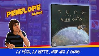 [ DUNE IMPERIUM - L 'Avènement d'IX ] - La règle, la partie, notre avis !