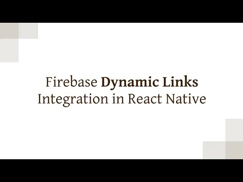 Mastering Firebase Dynamic Links Integration in React Native