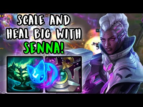 Scale and Heal BIG with Senna! | Diamond Support | Patch 25.22