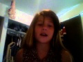 11 year old rapping cant hold us(: 