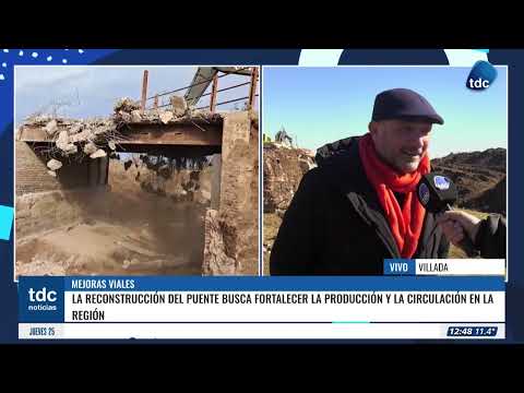 VILLADA | DESPUÉS DE UNA DÉCADA DE RESTRICCIONES, REEMPLAZAN EL PUENTE VAN ZUYLEN