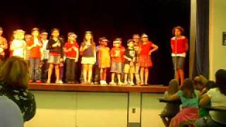 My Niece singing a solo for parents at North Elementary School