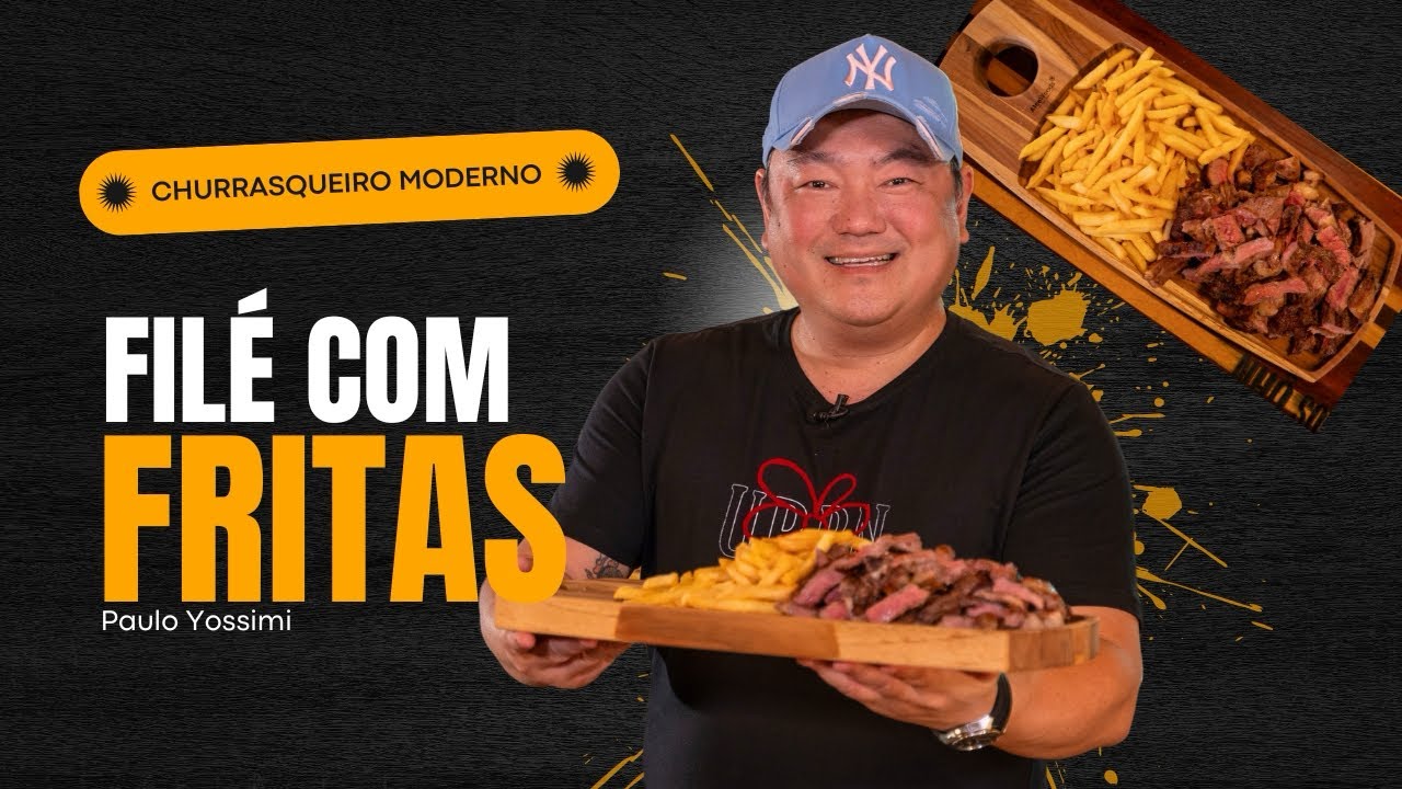 Filé com fritas