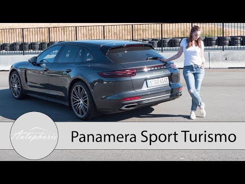 Porsche Panamera 4 E-Hybrid Sport Turismo Test / Review (ENGLISH Subtitles) - Autophorie