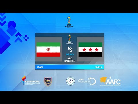 IRAN VS SYRIA | ASIA CUP - WAFF WORLD CUP 2026 QUALIFIERS