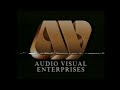 Audio Visual Enterprises Walt Disney Home Video 1989