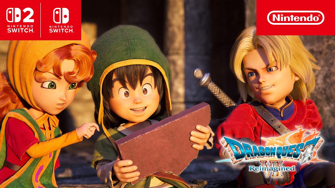 Dragon Quest VII Reimagined &ndash; Launch Trailer &ndash; Nintendo Switch 2 - YouTube