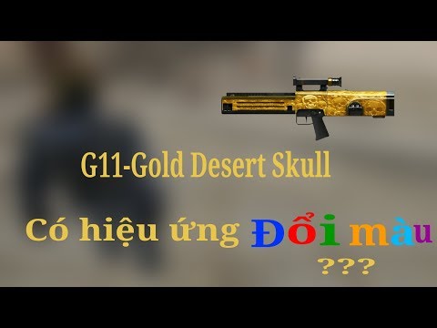 [ CFVN ] G11 - Gold Desert Skull đổi màu