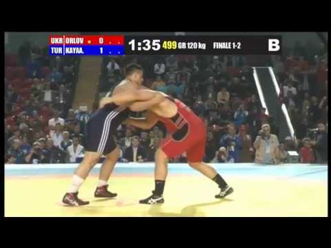 SEC-2013: 120 kg. Orlov (UKR) - Kayaalp (TUR) Final