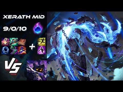 MID Xerath vs Veigar - EU Challenger Patch 25.S2.6