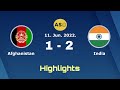 Afghanistan Vs India | 1 - 2 | Asian Cup Qualification 2022 highlights