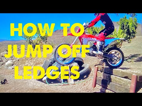 How to jump off scary ledges