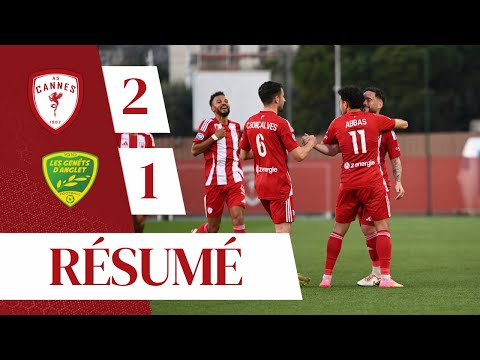 Résume AS Cannes - Les Genêts d'Anglet