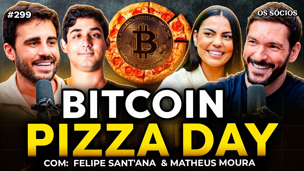 BITCOIN PIZZA DAY 2026 | Bitcoin, inovações, IA e o futuro do mercado cripto | Os Sócios 299