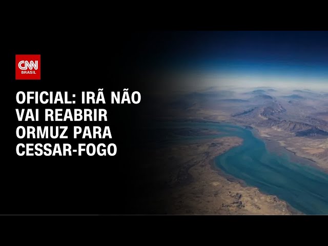 Irã não vai reabrir Ormuz para cessar-fogo, afirmam autoridades iranianas | CNN NOVO DIA