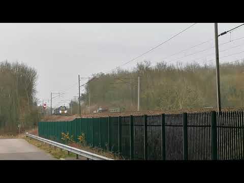 68006/68003 6c53 Crewe - Sellafield flasks, Sat. 20th March 2021