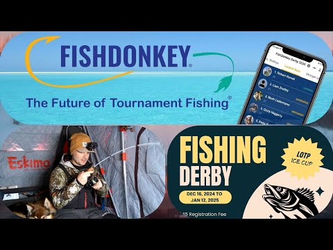 THE ICE CUP CATCH PHOTO RELEASE TOURNAMENT! | WALLEYE TOURNAMENT