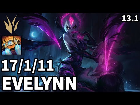 Evelynn Jungle vs Sylas - EUW Grandmaster | Patch 13.1