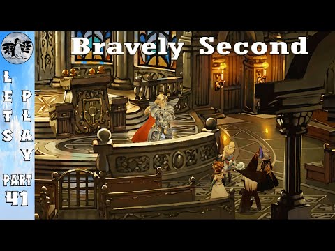 Let's Play Bravely Second Part 41 [PC] Shield & Sword (Blind)