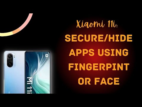 Xiaomi 11i: Lock/Hide Apps with Fingerprint/Face Unlock [Hindi]