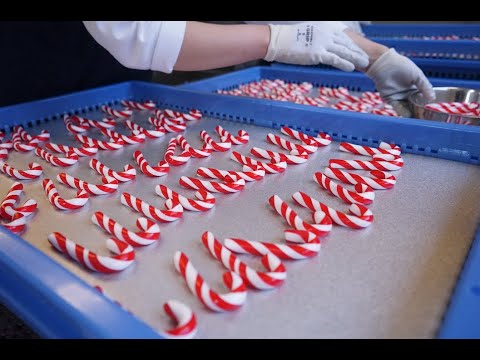 クリスマスといえば・・・赤と白のキャンディケーン!