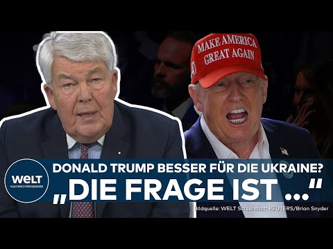 US-WAHL 2024: Trump besser für die Ukraine? Aktuell "Zu viel zum Sterben - zu wenig zum Überleben"