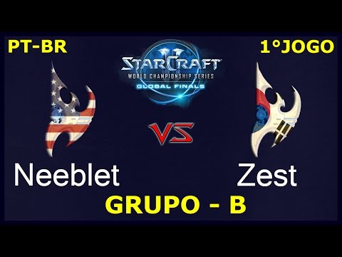 StarCraft 2 - Neeblet vs. Zest J1 (PvP) - Grupo B - WCS Global Finals 2016 [PT-BR]