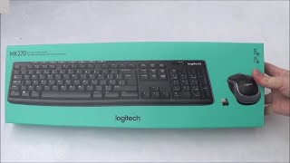 Video thumbnail for Logitech MK270 Wireless Keyboard & Mouse Combo Unboxing and First Look by Unbox Thunder