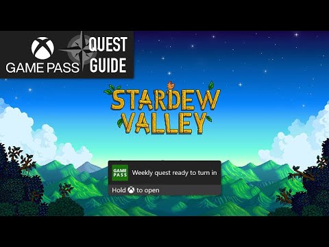 Stardew Valley Weekly Xbox Game Pass Quest Guide - Catch 30 Fish