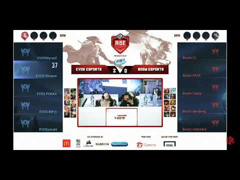 IVPL Final Evos eSports vs Boom.id eSports match 3