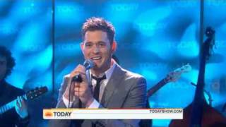 2009-10-13 - Michael Buble sings &#39;Haven&#39;t Met You Yet&#39;