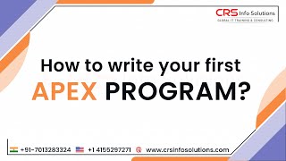 How to Write Your First Apex Program? | Salesforce Tutorial
