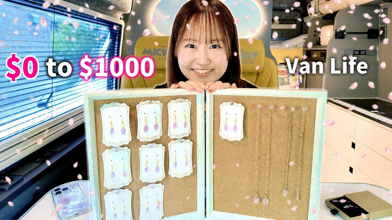 $0 to $1000!? I Tried Making Money while Van Life in Japan