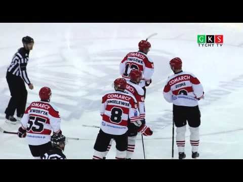 20 kolejka PLH: Comarch Cracovia - GKS Tychy 4:2. Skrót meczu.