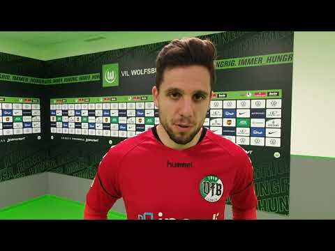 Ahmet Arslan im Interview nach dem 2:1-Sieg des VfB Lübeck im Topspiel beim VfL Wolfsburg II